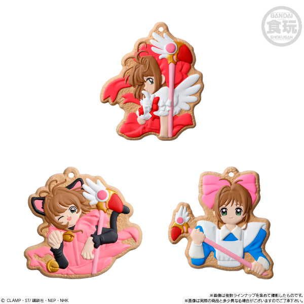 CARD CAPTOR SAKURA COOKIE CHARMCOT W/O GUM (box of 14) 百變小櫻 鎖匙扣 吊飾 掛飾