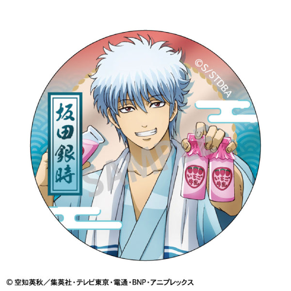 Gintama Trading Metal Badges (set of 8) 銀魂 襟章 徽章