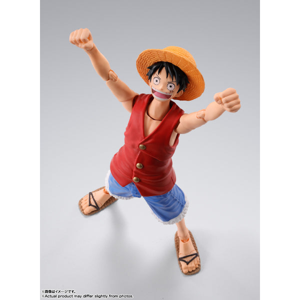 S.H.Figuarts MONKEY.D.LUFFY -ROMANCE DAWN- 海賊王 路飛 SHF