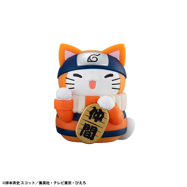 MEGA CAT PROJECT NARUTO  Nyaruto！Colorful FORTUNE CAT (Set of 6) 火影忍者 貓