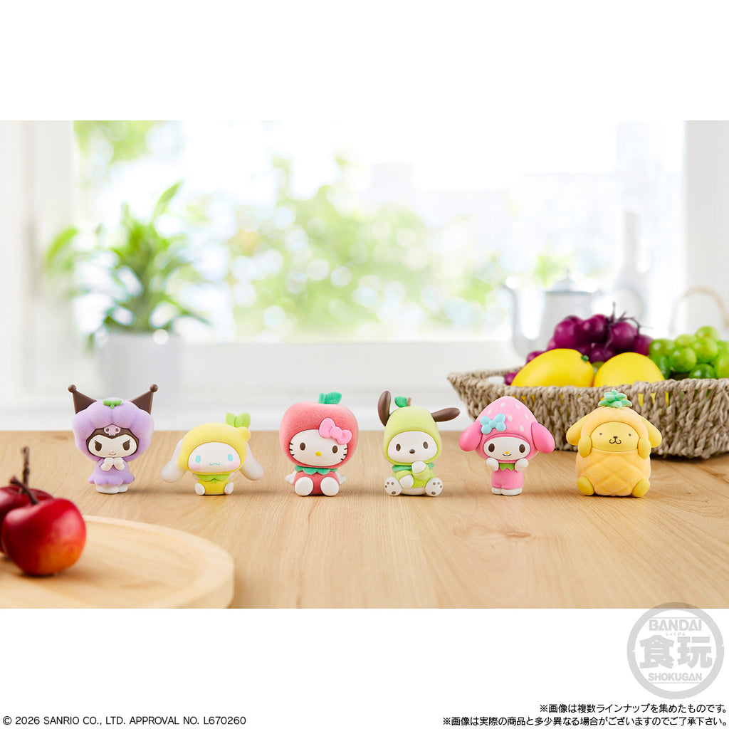 KIGURUMI S SANRIO CHARACTERS 2 FRUIT (set of 6) 三麗鷗
