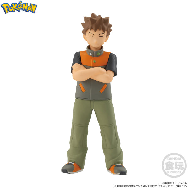 POKEMON SCALE WORLD KANTO REGION BROCK & ONIX W/O GUM 寵物小精靈 寶可夢 小剛 大岩蛇 關都地區 Takeshi Iwark