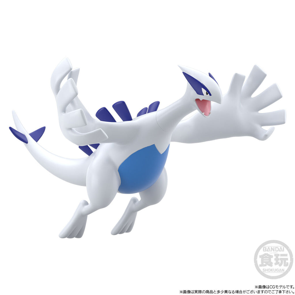 POKÉMON SCALE WORLD JOHTO REGION LUGIA W/O GUM 寵物小精靈 寶可夢 洛奇亞