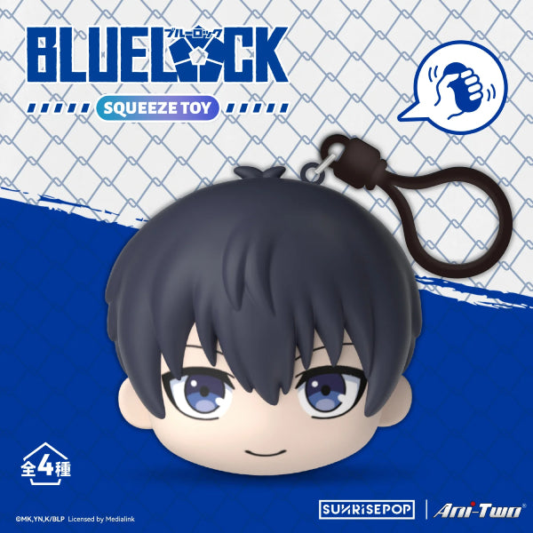 [SUNRISEPOP] BlueLock Squeeze Toy (set of 4)藍色監獄 壓力球 公仔 蜂樂迴 潔世一 御影玲王 凪誠士郎