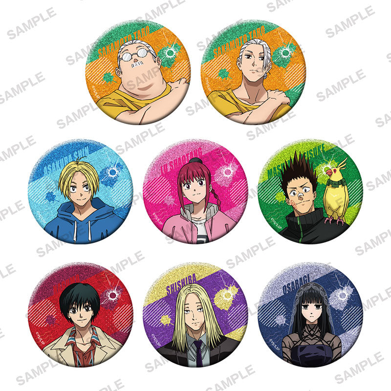 SAKAMOTO DAYS Kirakira Can Badge Vol.1 (set of 8) 坂本日常 坂本太郎