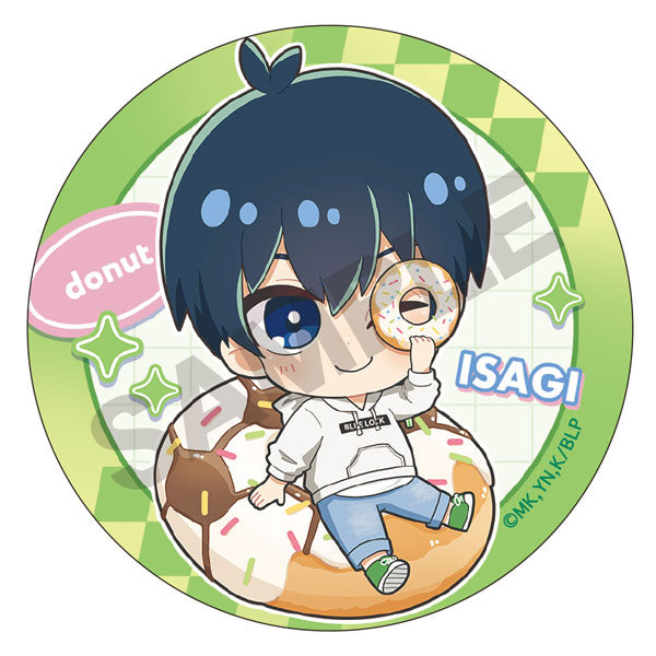 Blue Lock Trading Can Badge Chara Peko Parka (Set of 8) 藍色監獄 襟章