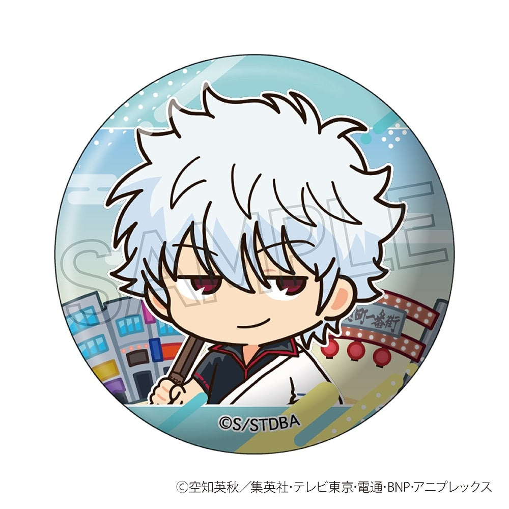 Gintama Vignette Can Badge (set of 8) 銀魂 襟章