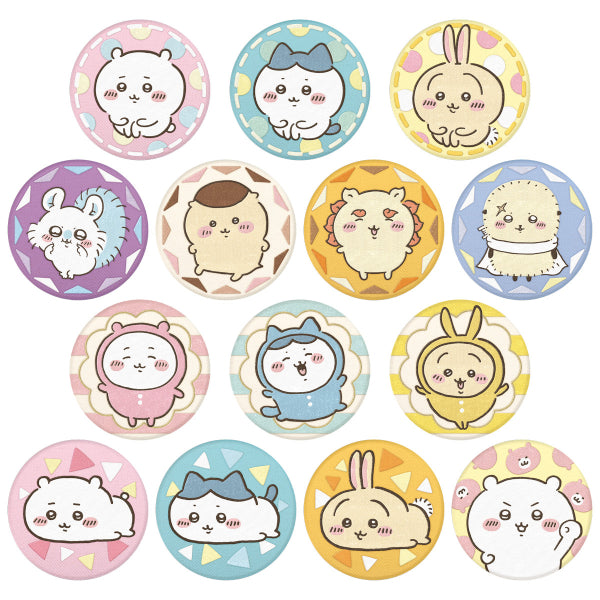 Chikawa embroidery tin badge Biscuit (box of 12 packs)ちいかわ 小可愛 吉伊卡哇 Chiikawa Something Small and Cute 襟章