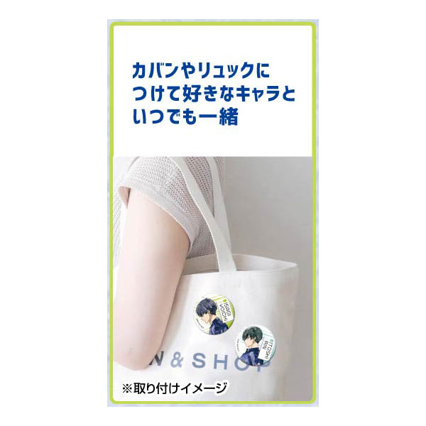 CAN Badge Blue Rock Letacolle Vol.2 (set of 10) 藍色監獄 襟章