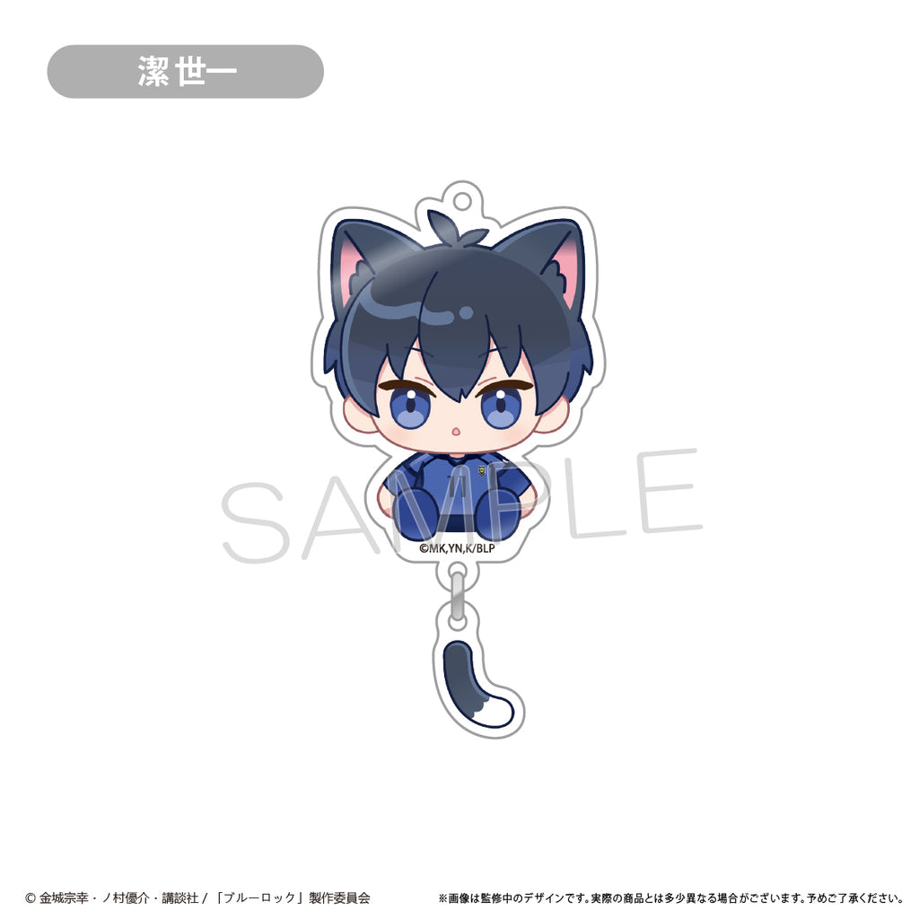 Blue Lock Acrylic Key Ring (set of 8) 藍色監獄 鎖匙扣 吊飾 掛飾