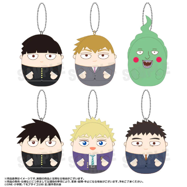 Mob Psycho 100 III Puchimochi Mascot (Set of 6) 路人超能100 靈能百分百 鎖匙扣 吊飾 掛飾