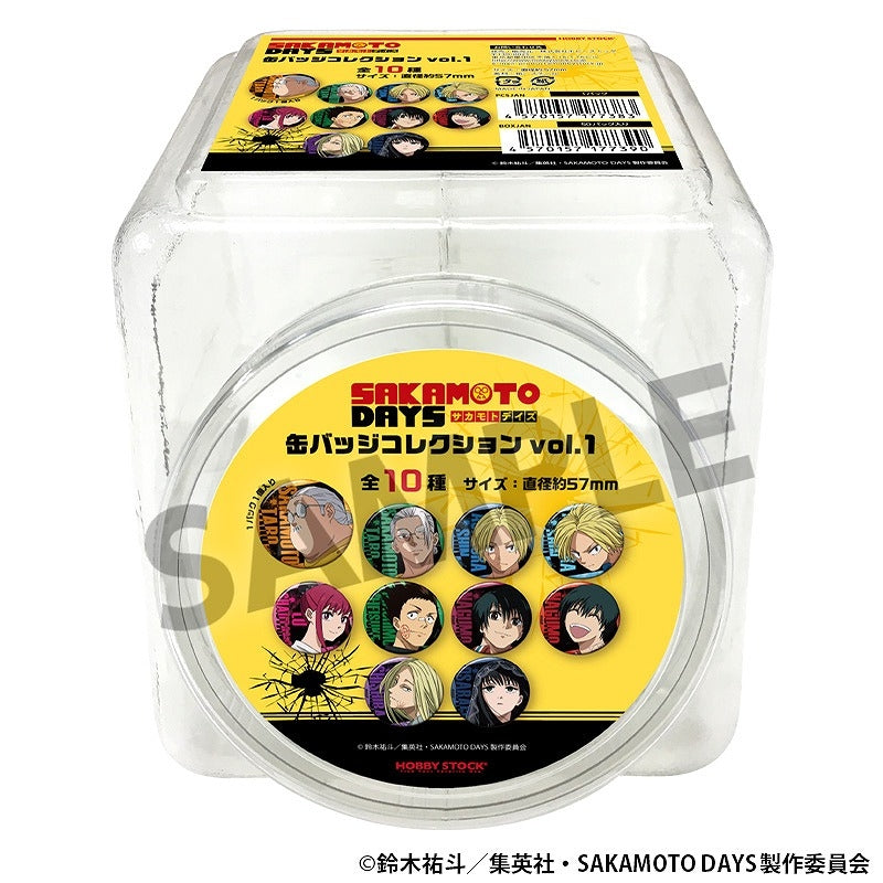 SAKAMOTO DAYS Can Badge Collection vol.1 (pack of 50) 坂本日常 坂本太郎