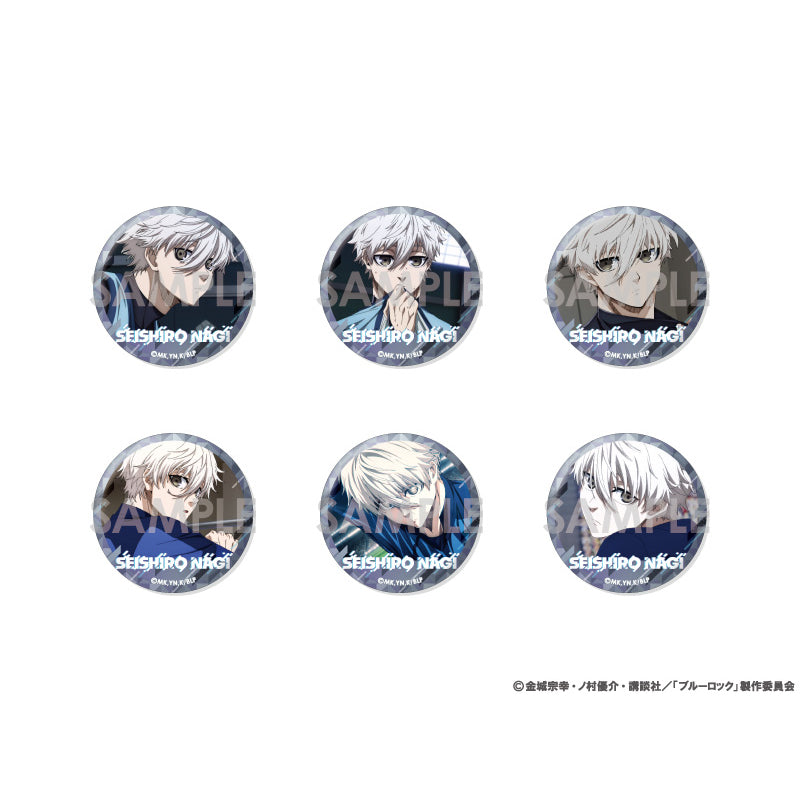 Blue Lock Can Badge Set 3 Selection of Seishiro Nagi 藍色監獄 凪 誠士郎 襟章
