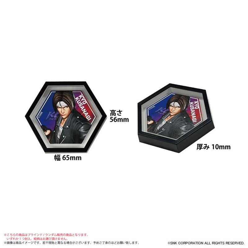 THE KING OF FIGHTERS XV Hexagonal Mini Canvas Magnet A (set of 9) 拳皇 磁貼