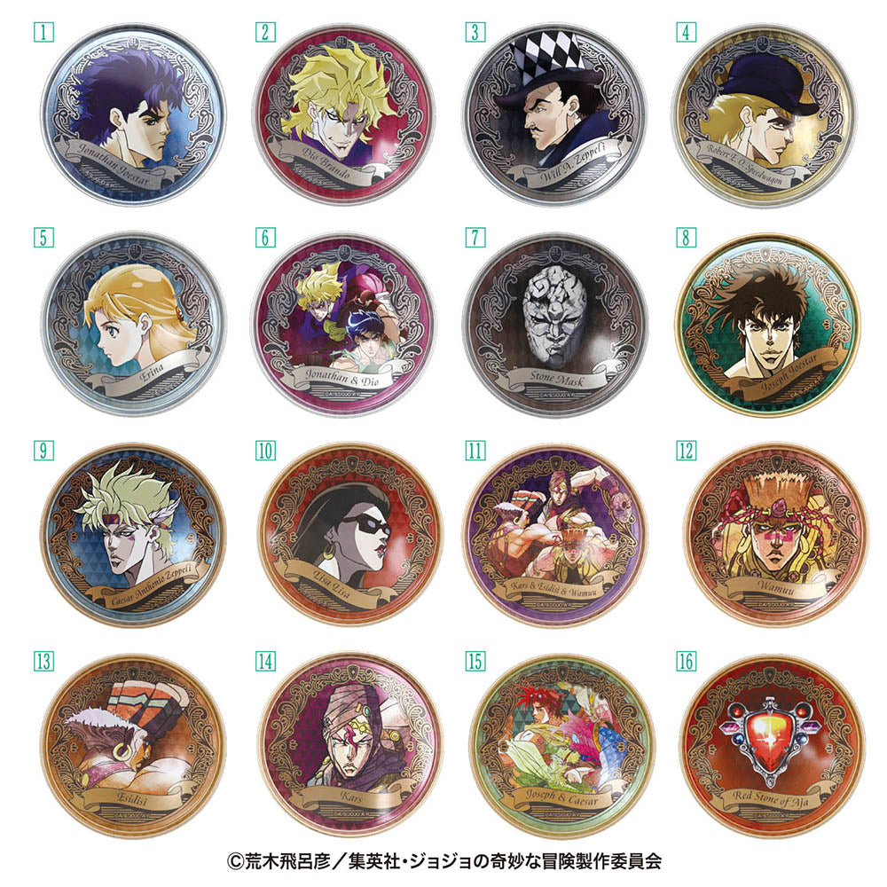 COLLECT-TRAY JOJO'S BIZARRE ADVENTURE (pack of 12) JOJO的奇妙冒險