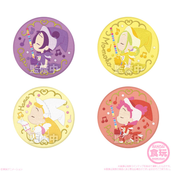 MAGICAL DOREMI WITH EMBROIDERY CAN BADGE (pack of 12) 小魔女DoReMi 刺繡 襟章