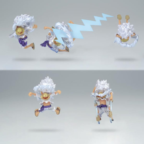 [WCF] ONE PIECE MONKEY.D.LUFFY GEAR5 SPECIAL METALLIC COLOR VER. (set of 5) 海賊王 路飛