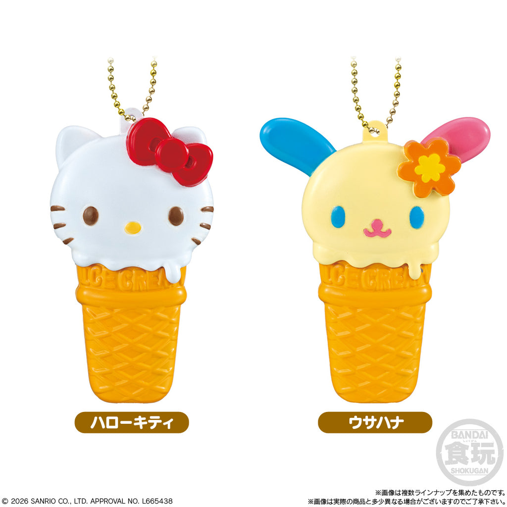 ICE CREAMY CASE CHARM SANRIO CHARACTERS (pack of 10) 三麗鷗