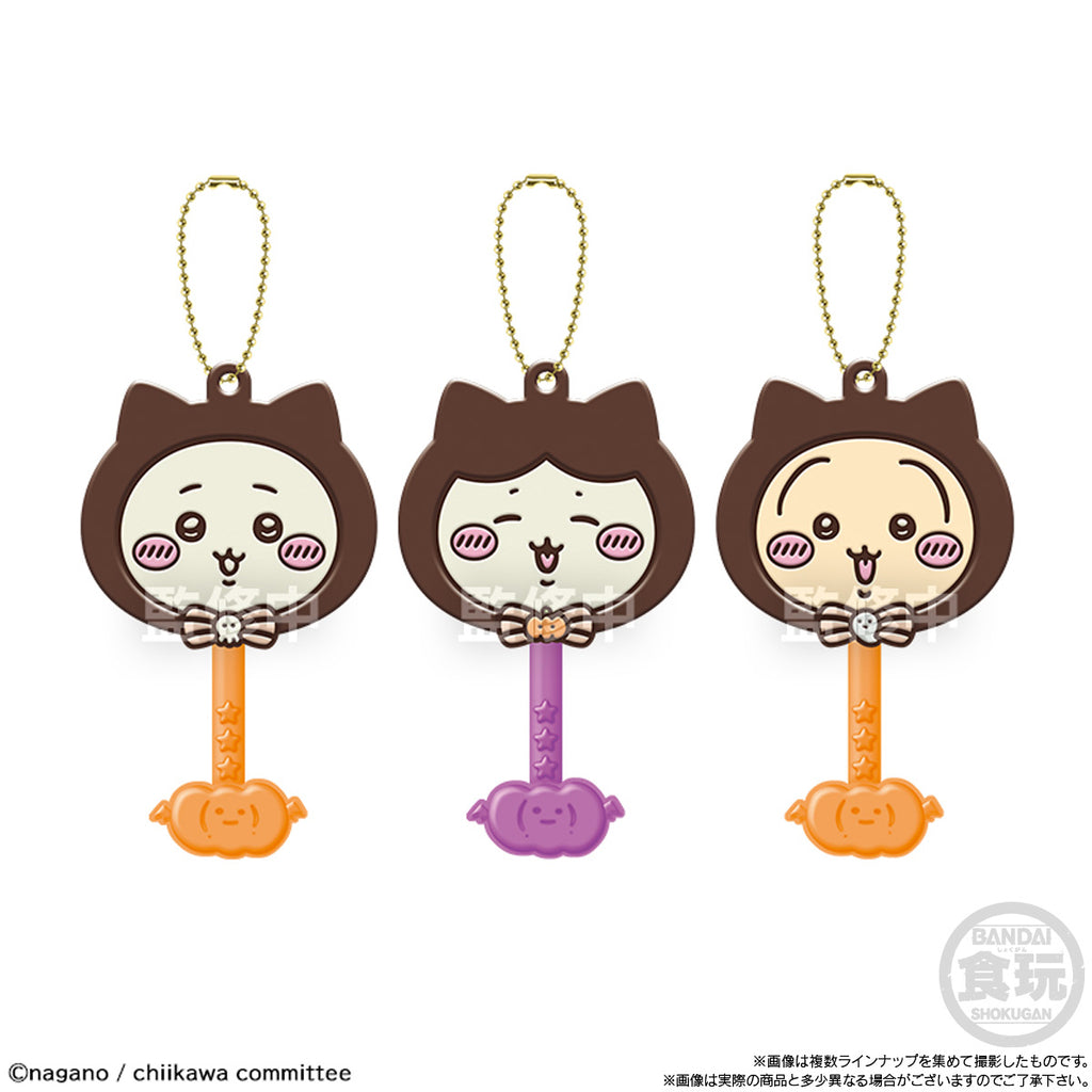 SOMETHING SMALL AND CUTE LOLLIPOP CHOCO CHARM : BLACK CAT W/O GUM (set of 8) ちいかわ Chikawa 小可愛 吉伊卡哇 鎖匙扣 吊飾 掛飾