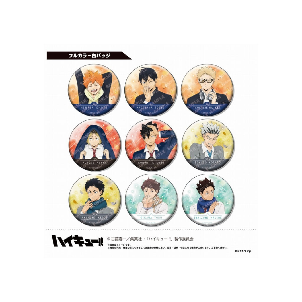 Haikyu!! Badge Collection - Weather Rights 2nd Edition - (box of 10) 排球少年 襟章
