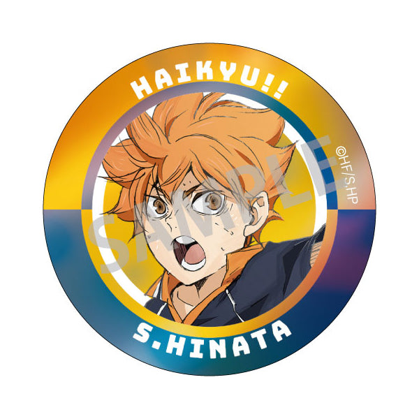 Haikyu!! Trading Metallic Can Badge (set of 10) 排球少年 襟章 徽章