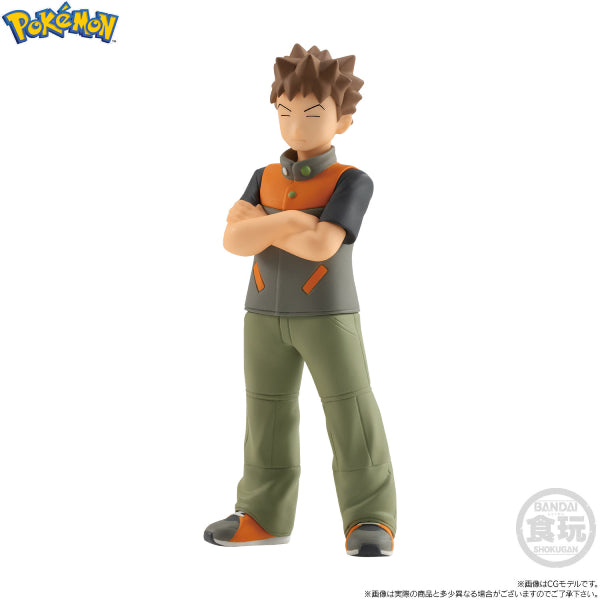 POKEMON SCALE WORLD KANTO REGION BROCK & ONIX W/O GUM 寵物小精靈 寶可夢 小剛 大岩蛇 關都地區 Takeshi Iwark