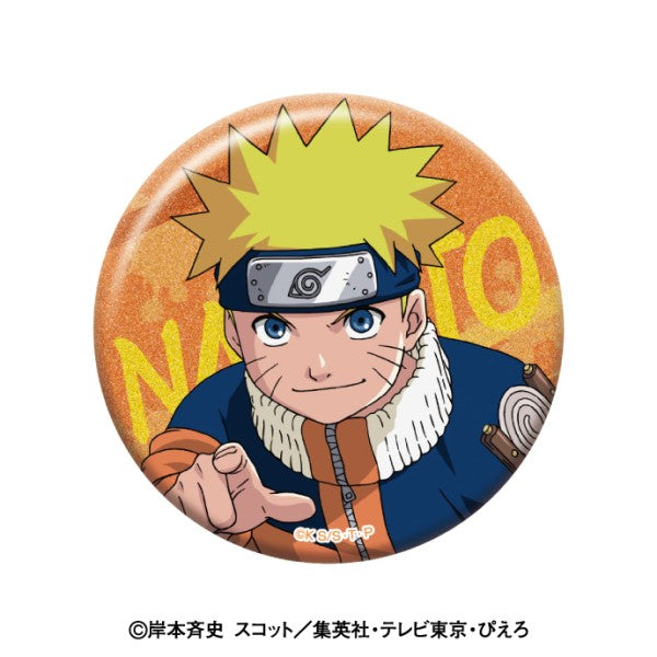 NARUTO Glittery Can Badge Collection (set of 10) 火影忍者 襟章