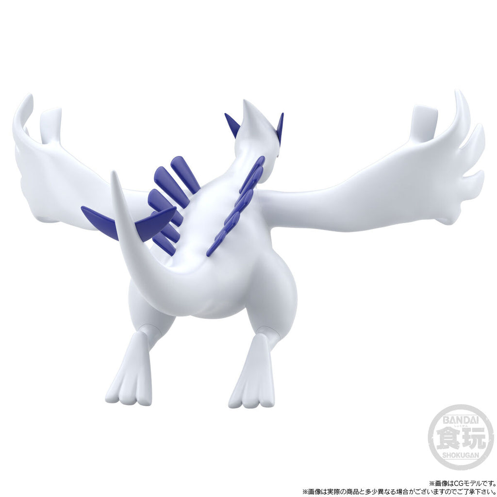 POKÉMON SCALE WORLD JOHTO REGION LUGIA W/O GUM 寵物小精靈 寶可夢 洛奇亞