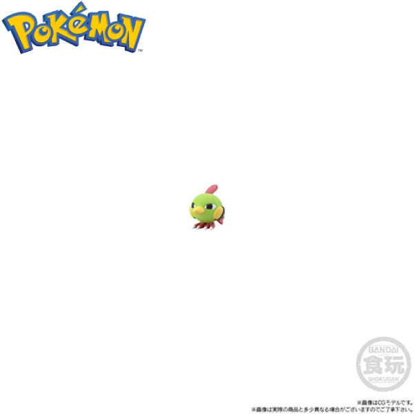 POKÉMON SCALE WORLD JOHTO REGION LYRA & BAYLEEF & NATU & SMOOCHUM W/O GUM 寵物小精靈 寶可夢 琴音 月桂葉 天然雀 迷唇娃 城都 bayleaf