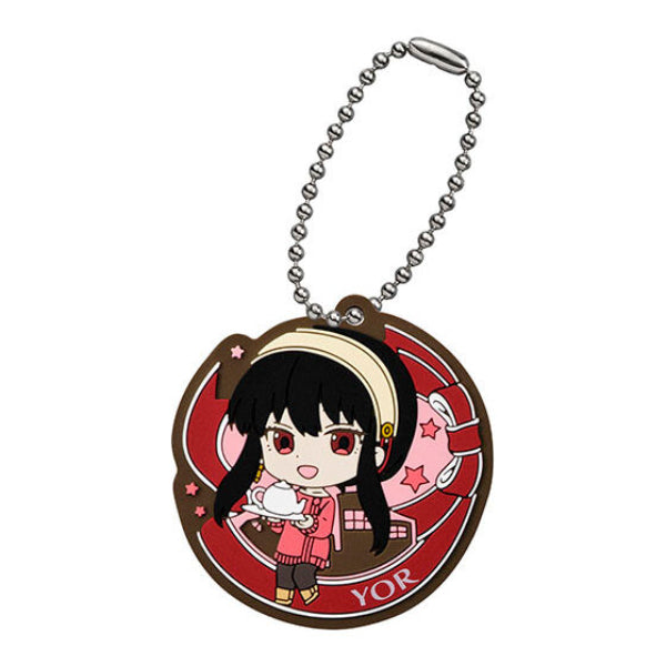 SPY×FAMILY CAPSULE RUBBER MASCOT PLUS! (set of 8) 間諜家家酒 間諜過家家 安妮亞 Anya アーニャ 鎖匙扣 吊飾 掛飾 扭蛋 Gashapon