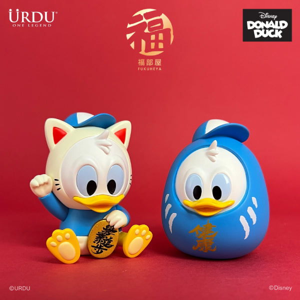 Urdu - Disney Fukuheya Lucky Series S4 - Donald Duck & Scrooge McDuck (box of 8) 迪士尼 唐老鴨 史高治 福部屋招財貓