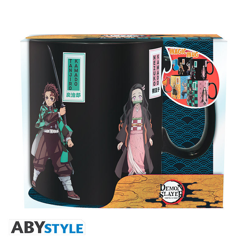 DEMON SLAYER - Mug Heat Change - 460 ml - Slayers 鬼滅之刃 竈門炭治郎 竈門禰豆子