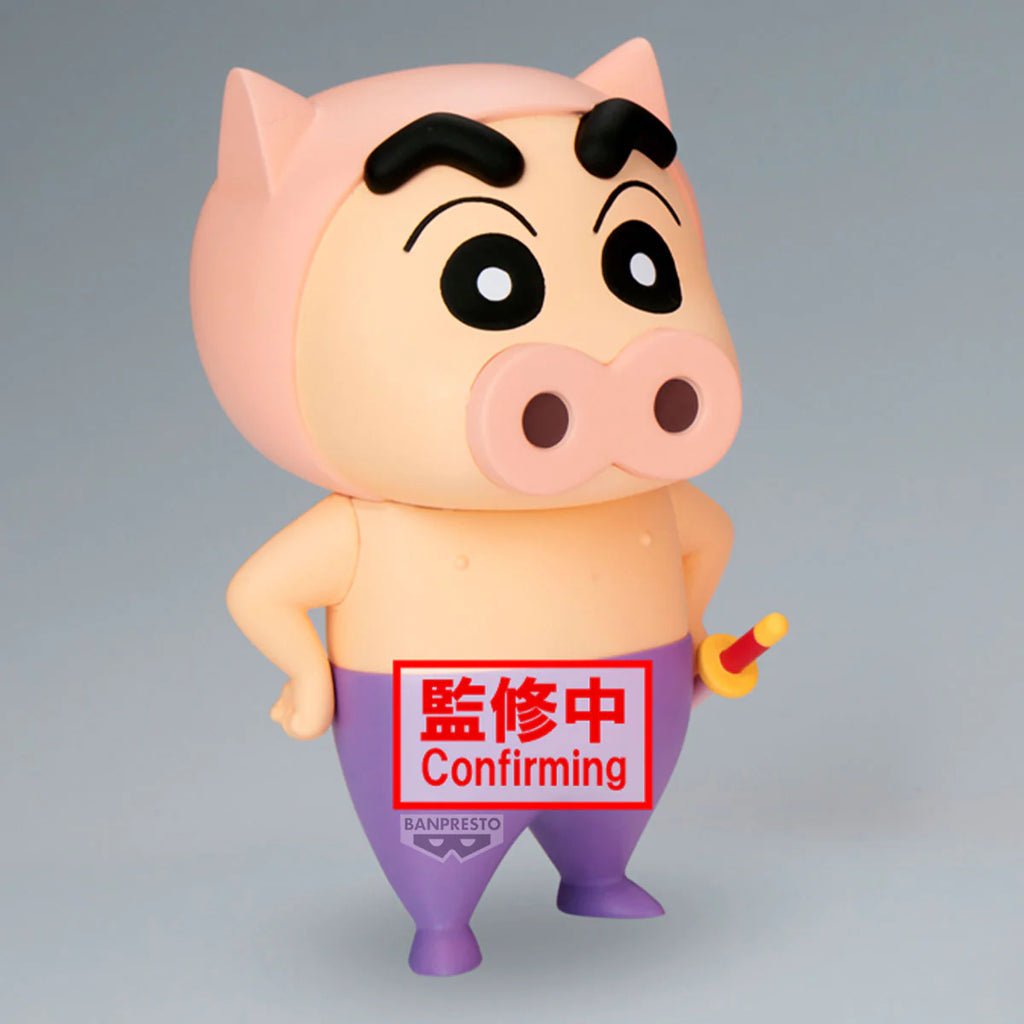 CRAYON SHINCHAN COSPLAY FIGURE (BURIBURI ZAEMON / WANI YAMA SAN) 蠟筆小新