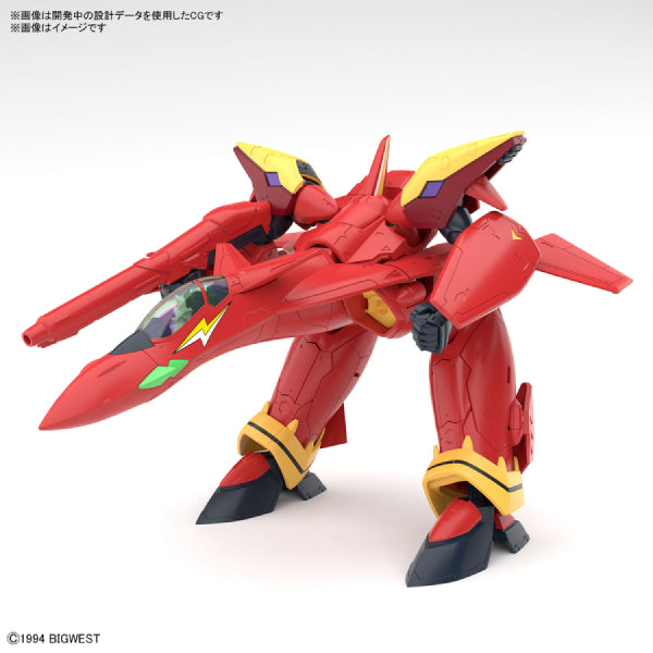 HG 1/100 (VF-19 CUSTOM FIRE VALKYRIE WITH SOUND BOOSTER / WATER DECALS) 超時空要塞 火焰女武神 火焰巴沙拿 熱氣巴薩拉 聲響擴音器 水貼