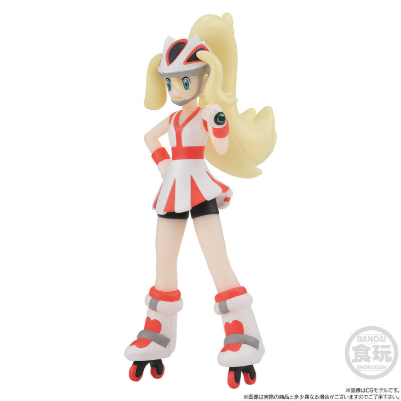 POKÉMON SCALE WORLD KALOS REGION KORRINA & MEGA LUCARIO W/O GUM 寵物小精靈 寶可夢 卡洛斯地區 可爾妮 & MEGA 路卡利歐