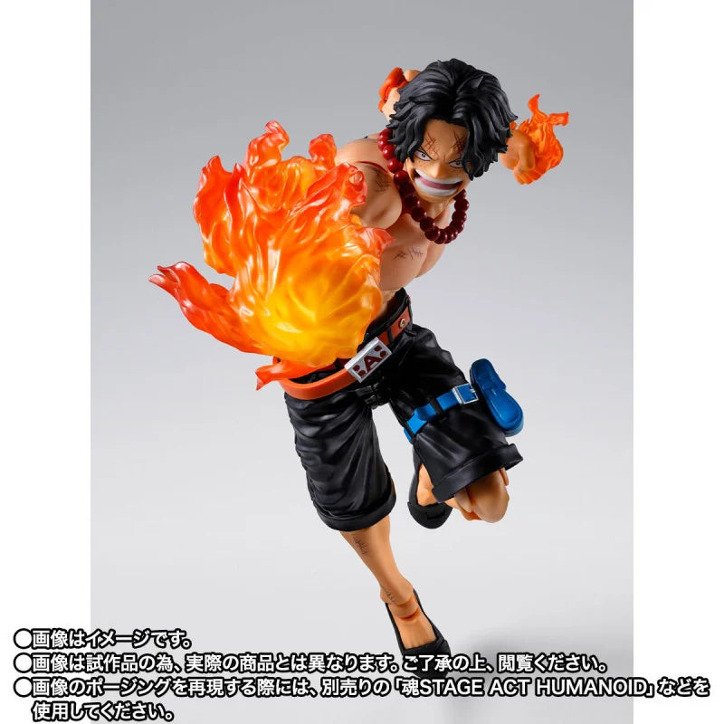 S.H.Figuarts PORTGAS・D・ACE - MARINEFORD 海賊王 艾斯