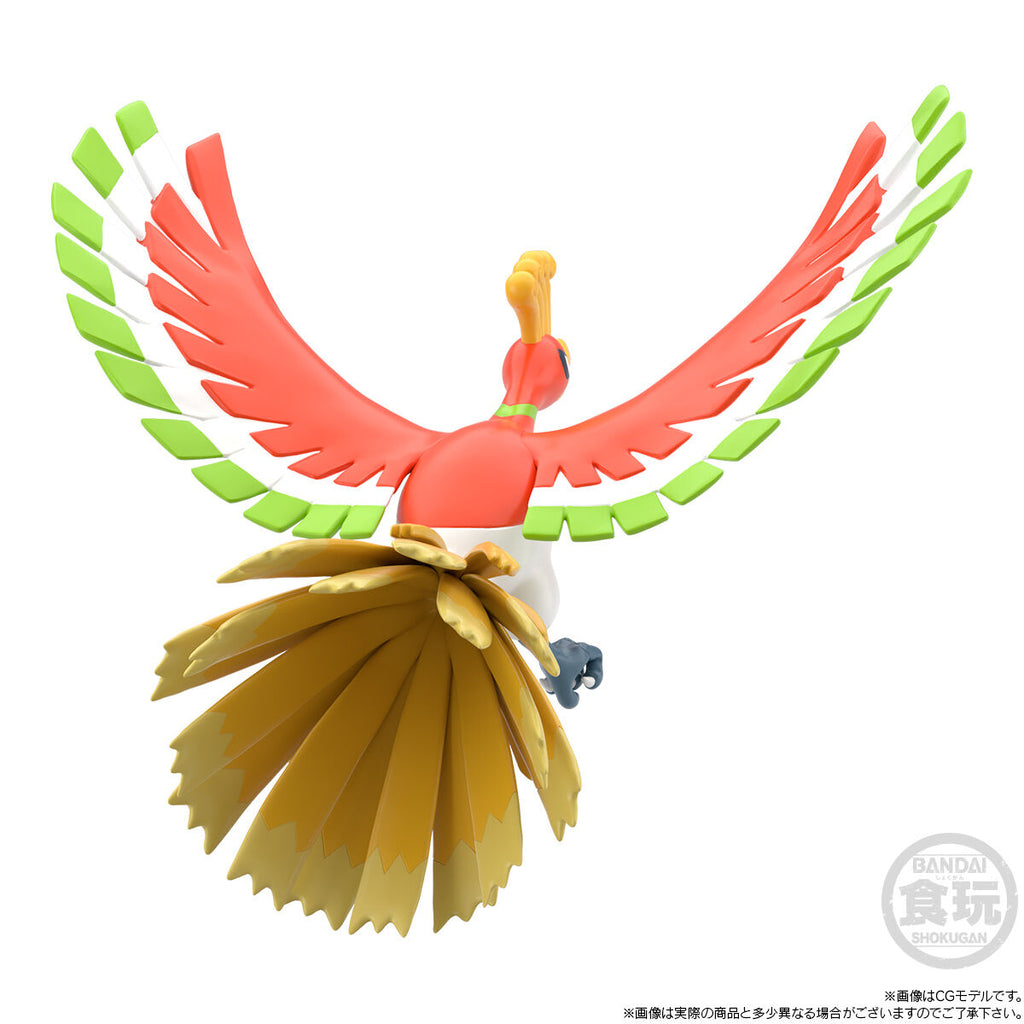 POKÉMON SCALE WORLD JOHTO REGION HO-OH W/O GUM 寵物小精靈 寶可夢 鳳王