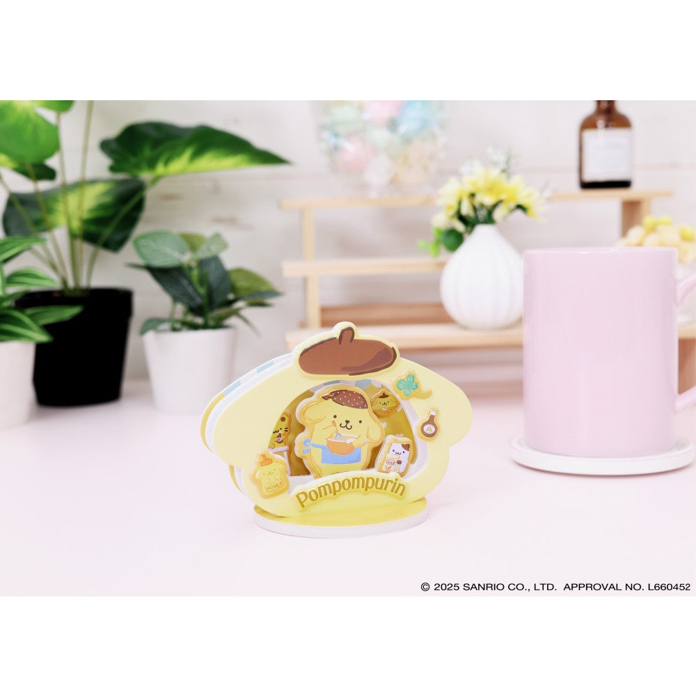 PT-P03 Puku puku PAPER THEATER - Pompompurin 紙劇場 布甸狗