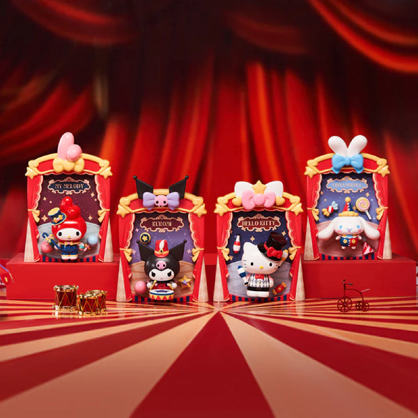 Sanrio Model Kit Circus Series (Hello Kitty / Cinnamoroll / My Melody / Kuromi) 馬戲團