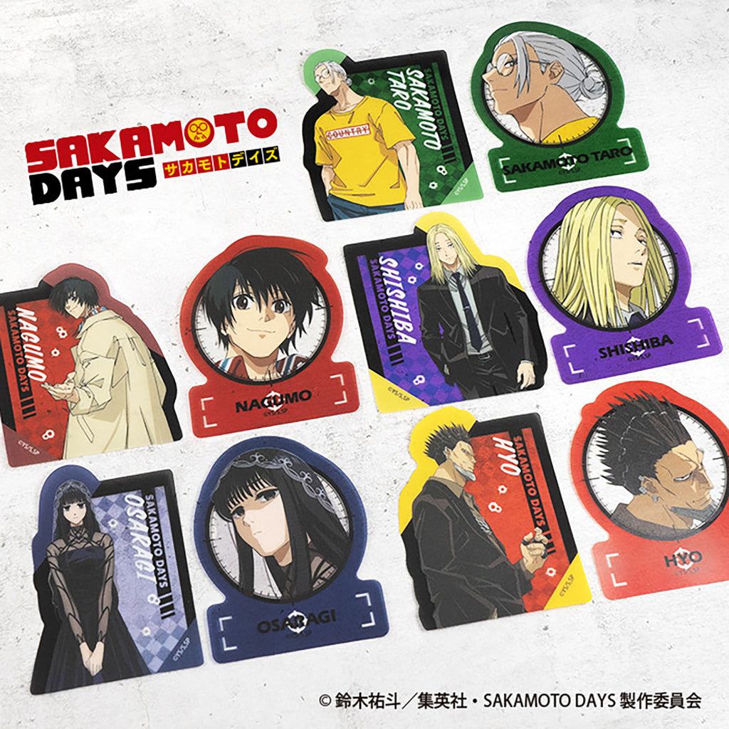 SAKAMOTO DAYS W Die-cut Clear Stickers (set of 15) 坂本日常