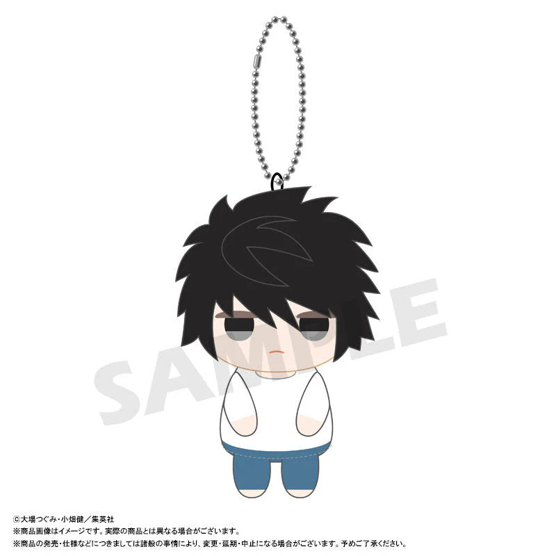 DEATH NOTE Sitting Club Plush Mascot (set of 6) 死亡筆記 盲盒 公仔