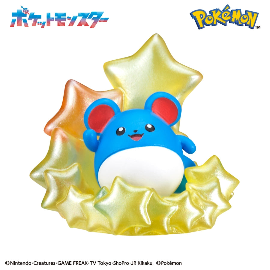 Surprise Bath Popping Pokemon ~On a Starry Night~ (pack of 8) 寵物 小 精靈 寶可夢