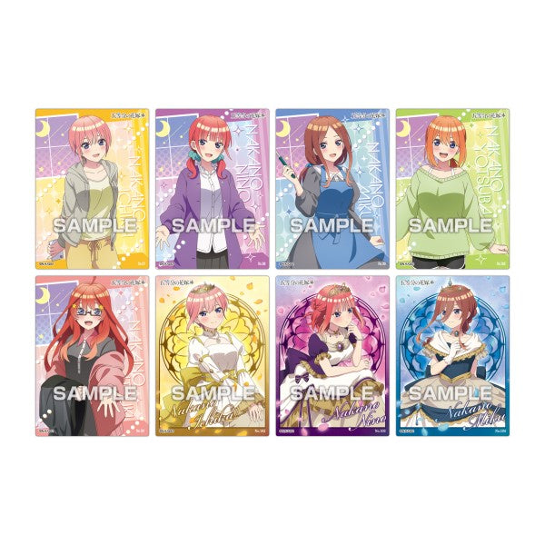 The Quintessential Quintuplets Clear Card Collection Gum 4 (pack of 16) 五等分的新娘 收藏卡