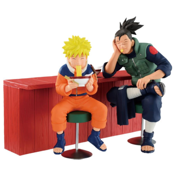 NARUTO UMINO IRUKA FIGURE -ICHIRAKU- 火影忍者 海野伊留加 一樂拉麵店