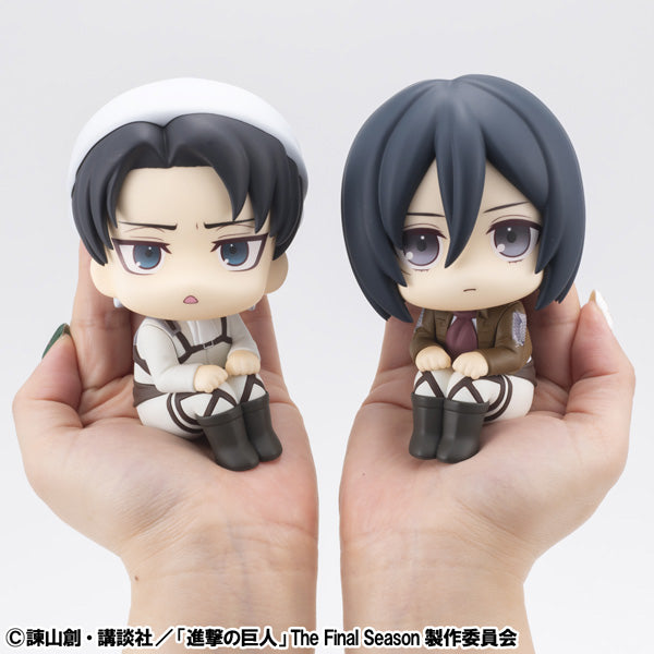 Lookup Attack on Titan Levi Cleaning up ver. & Mikasa Ackerman [with gift] 進擊的巨人 里維 米卡莎 阿加曼