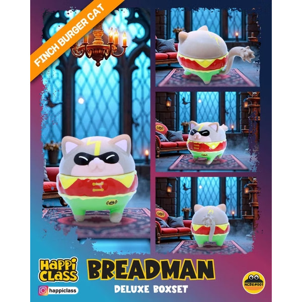 Happi Class - HCDX#001 Breadman Deluxe Box set 漢堡君 漢堡俠