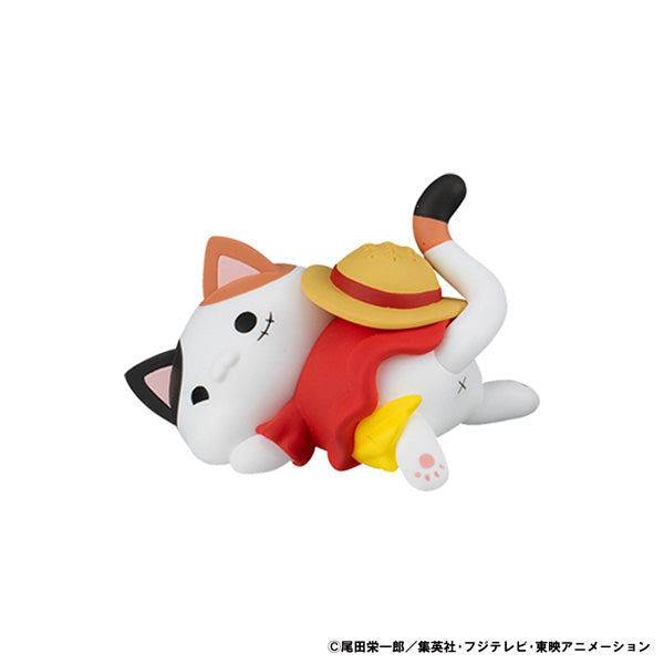 MEGA CAT PROJECT ONE PIECE Nyan Piece Nyan！Stickie！(set of 8) 海賊王 貓