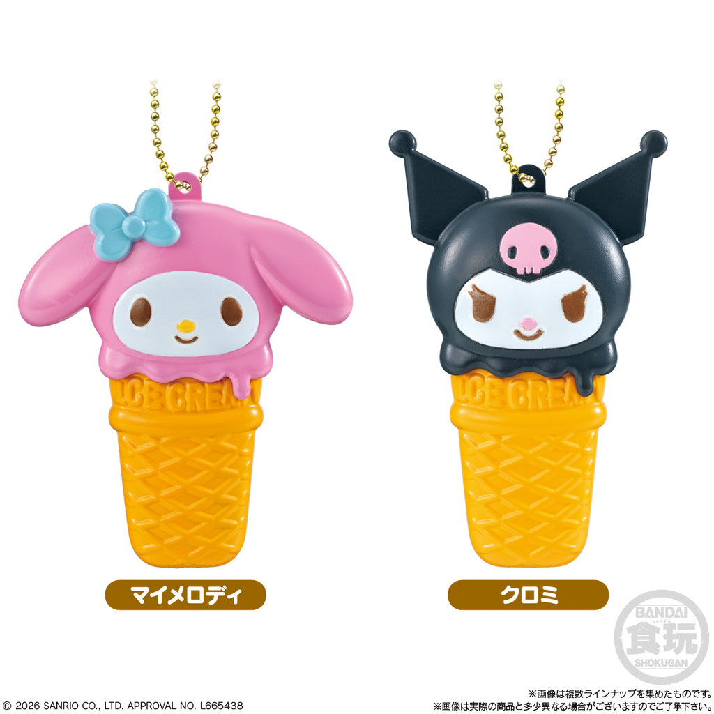 ICE CREAMY CASE CHARM SANRIO CHARACTERS (pack of 10) 三麗鷗