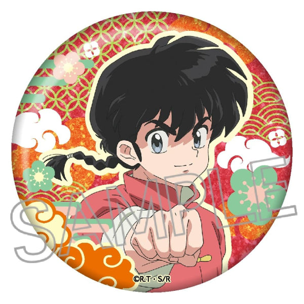 Ranma 1/2 Sparkling Can Badge (set of 8) 亂馬 襟章 徽章
