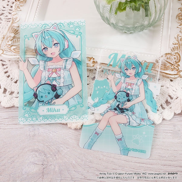 Hatsune Miku Series withCAT Clear Sheet Collection (pack of 6) 初音 未來